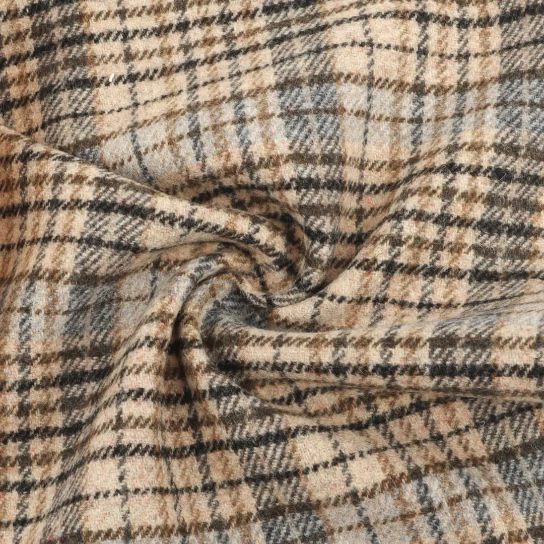 China Fabric for Blazer,Overcoat,Skirt  Woolen Tweed Woolen Wool Other check color buy from China wholesaler bulk order at wholesale price free worldwide shipping Alibaba