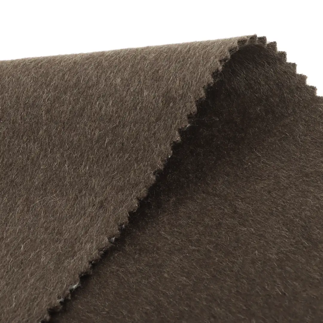 China Fabric for Overcoat,Skirt  Woolen Overcoat Woolen Wool Other Brown color buy from China wholesaler bulk order at wholesale price free worldwide shipping Alibaba