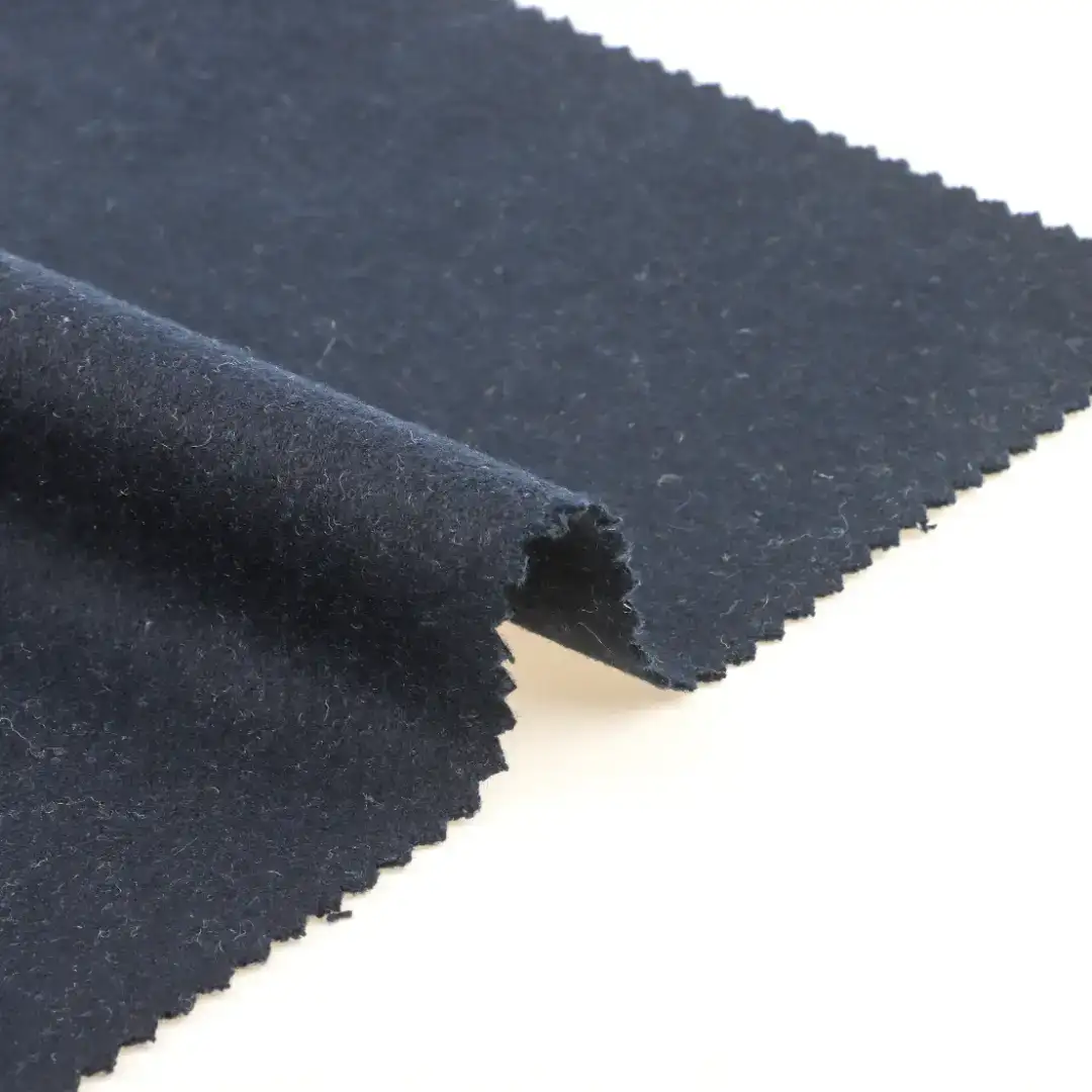 China Fabric for Pants,Skirt,Suit Melton Woolen Other Wool navy color buy from China wholesaler bulk order at wholesale price free worldwide shipping Alibaba