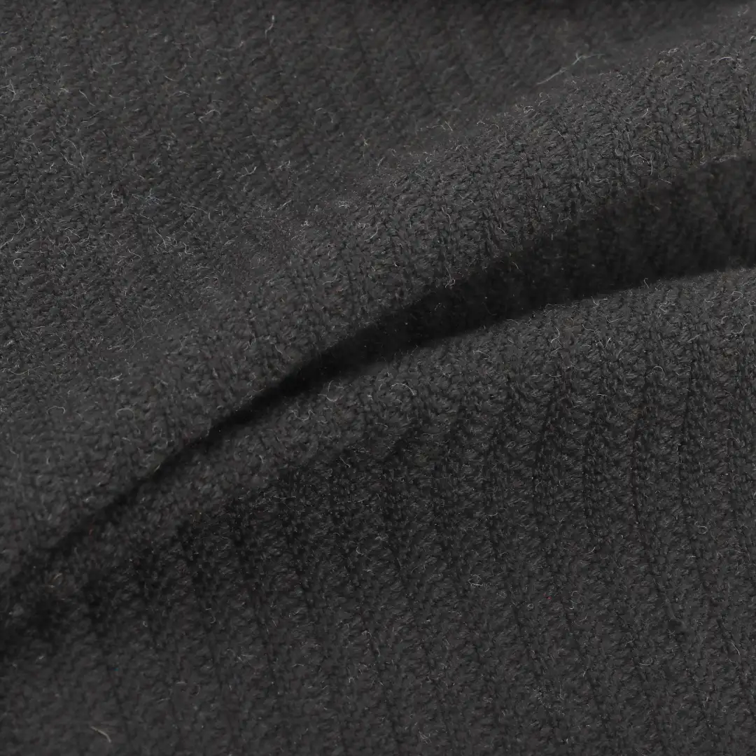 China Fabric for Pants,Jackets,Overcoat,Suit Woolen Jacquard Woolen Polyester Wool black color buy from China wholesaler bulk order at wholesale price free worldwide shipping Alibaba