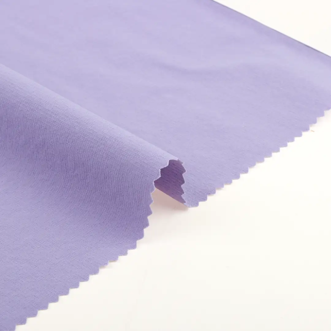 China Fabric for Pants,Hoodie,Skirt ,Tracksuits Four-way Stretch (Bi-Stretch) Synthetic Woven Fabric Nylon Spandex Purple color buy from China wholesaler bulk order at wholesale price free worldwide shipping Alibaba