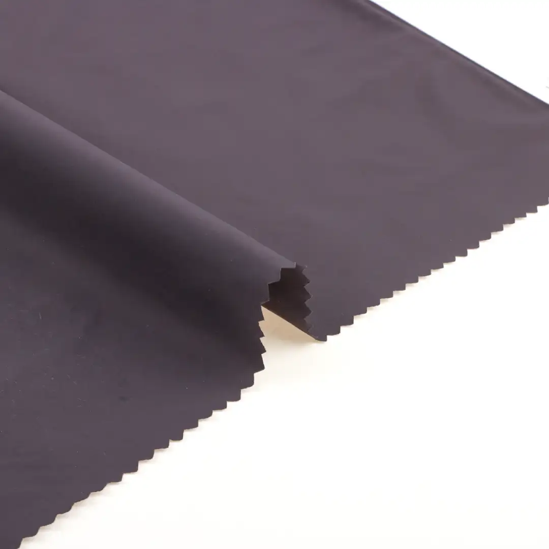 China Fabric for Pants,Jackets,Skirt,Hoodie,Trench Coat,Skirt ,Tracksuits Nylon Taffeta Synthetic Woven Fabric Nylon Darkorchid color buy from China wholesaler bulk order at wholesale price free worldwide shipping Alibaba