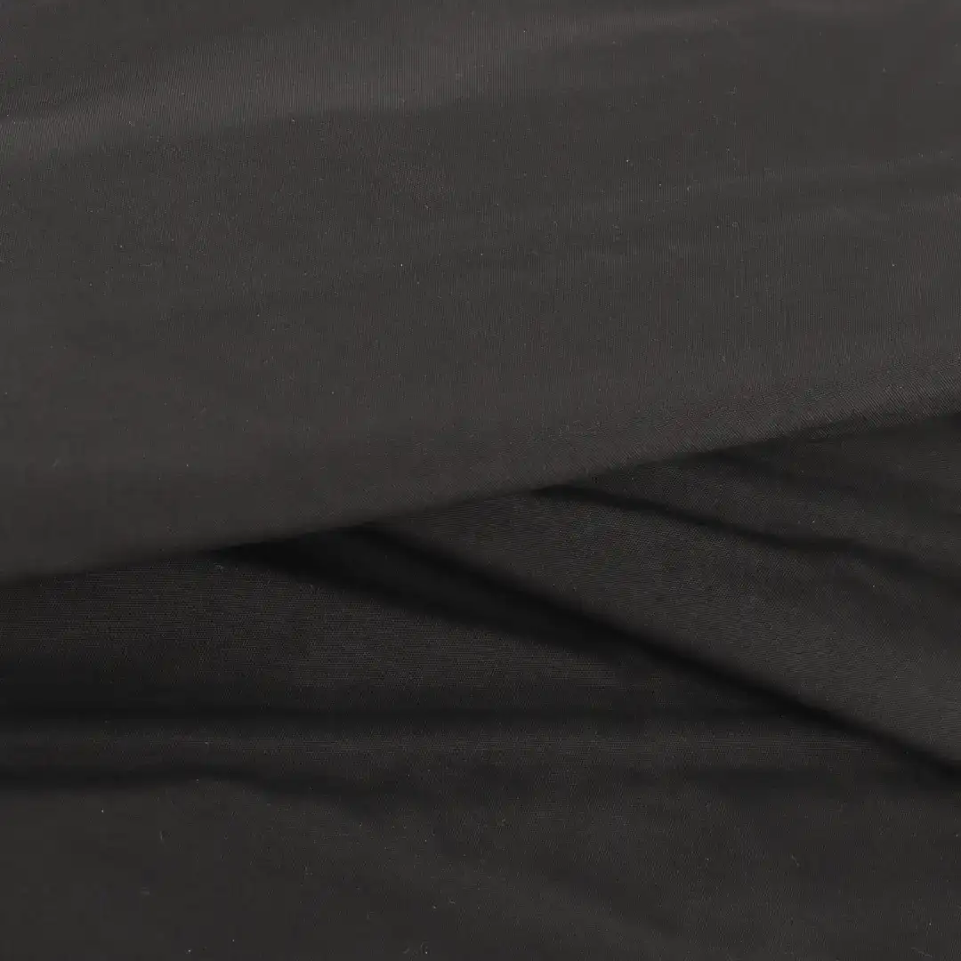 China Fabric for Jackets,Skirt,Jogger,Hoodie,Trench Coat,Skirt  Polyester Pongee Synthetic Woven Fabric Polyester Black color buy from China wholesaler bulk order at wholesale price free worldwide shipping Alibaba