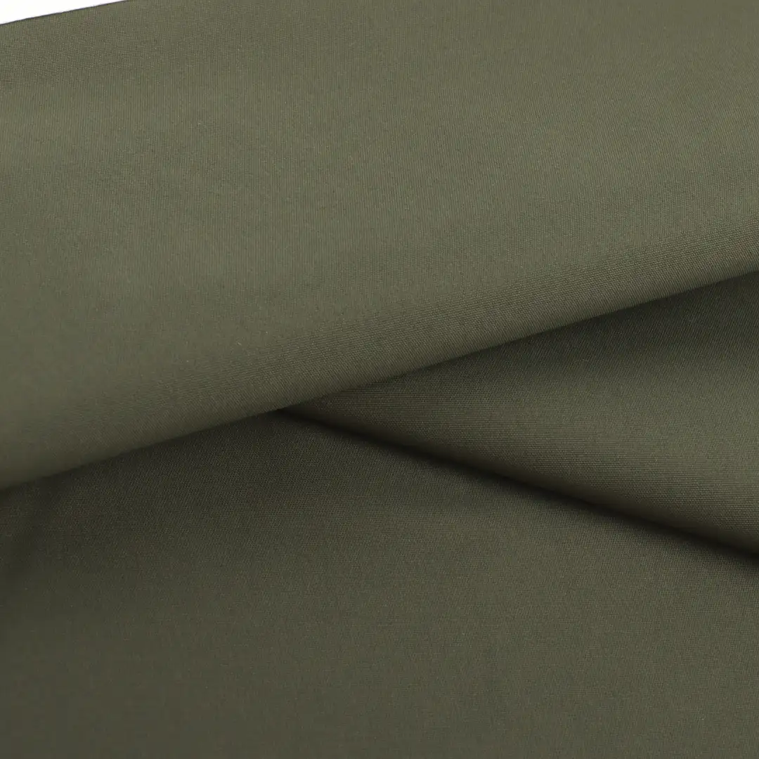 China Fabric for Pants,Jackets,Skirt,Shorts,Trench Coat,Uniform Polyester Pongee Synthetic Woven Fabric Polyester Olive color buy from China wholesaler bulk order at wholesale price free worldwide shipping Alibaba