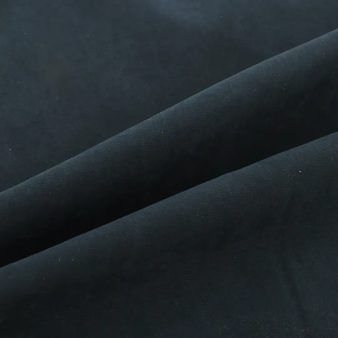 China Fabric for Pants,Jackets,Skirt,Trench Coat,Skirt  Peach Skin Micro Fibre Fabric Woven Blended Fabric Polyester Nylon Navy color buy from China wholesaler bulk order at wholesale price free worldwide shipping Alibaba