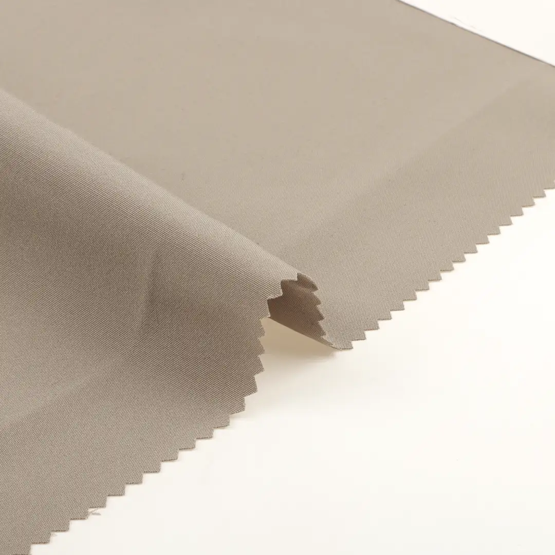 China Fabric for Pants,Jackets,Blazer,Trench Coat,Skirt  Oxford Synthetic Woven Fabric Polyester Khaki color buy from China wholesaler bulk order at wholesale price free worldwide shipping Alibaba