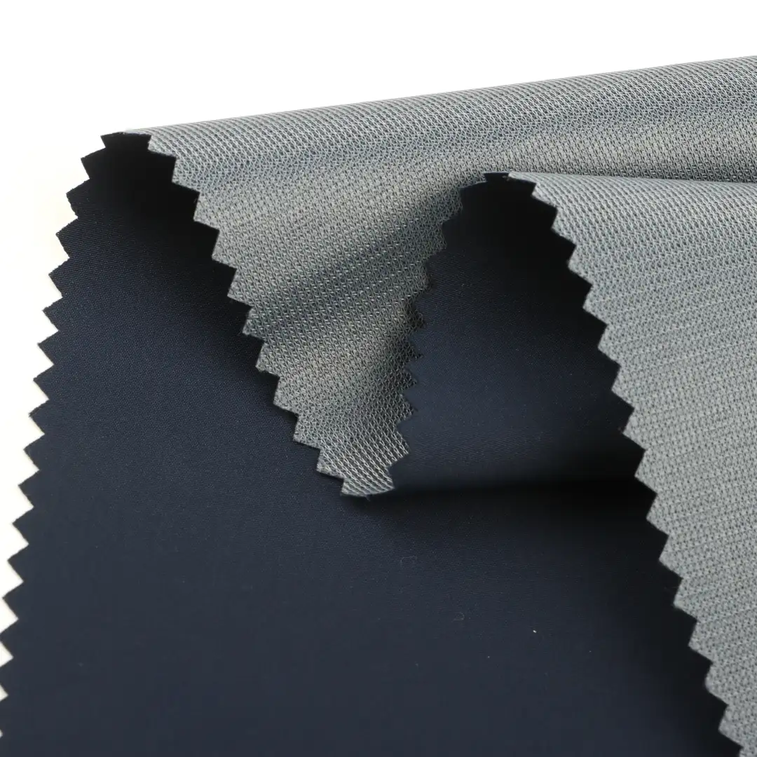 China Fabric for Pants,Jackets,Skirt,Hoodie,Trench Coat Polyester Pongee Synthetic Woven Fabric Polyester Navy color buy from China wholesaler bulk order at wholesale price free worldwide shipping Alibaba