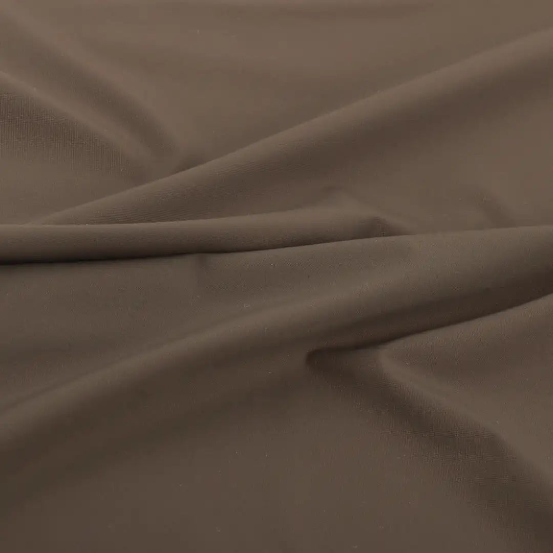 China Fabric for Pants,Yoga Clothes,Tracksuits Four-way Stretch (Bi-Stretch) Woven Blended Fabric Nylon Spandex Brown color buy from China wholesaler bulk order at wholesale price free worldwide shipping Alibaba