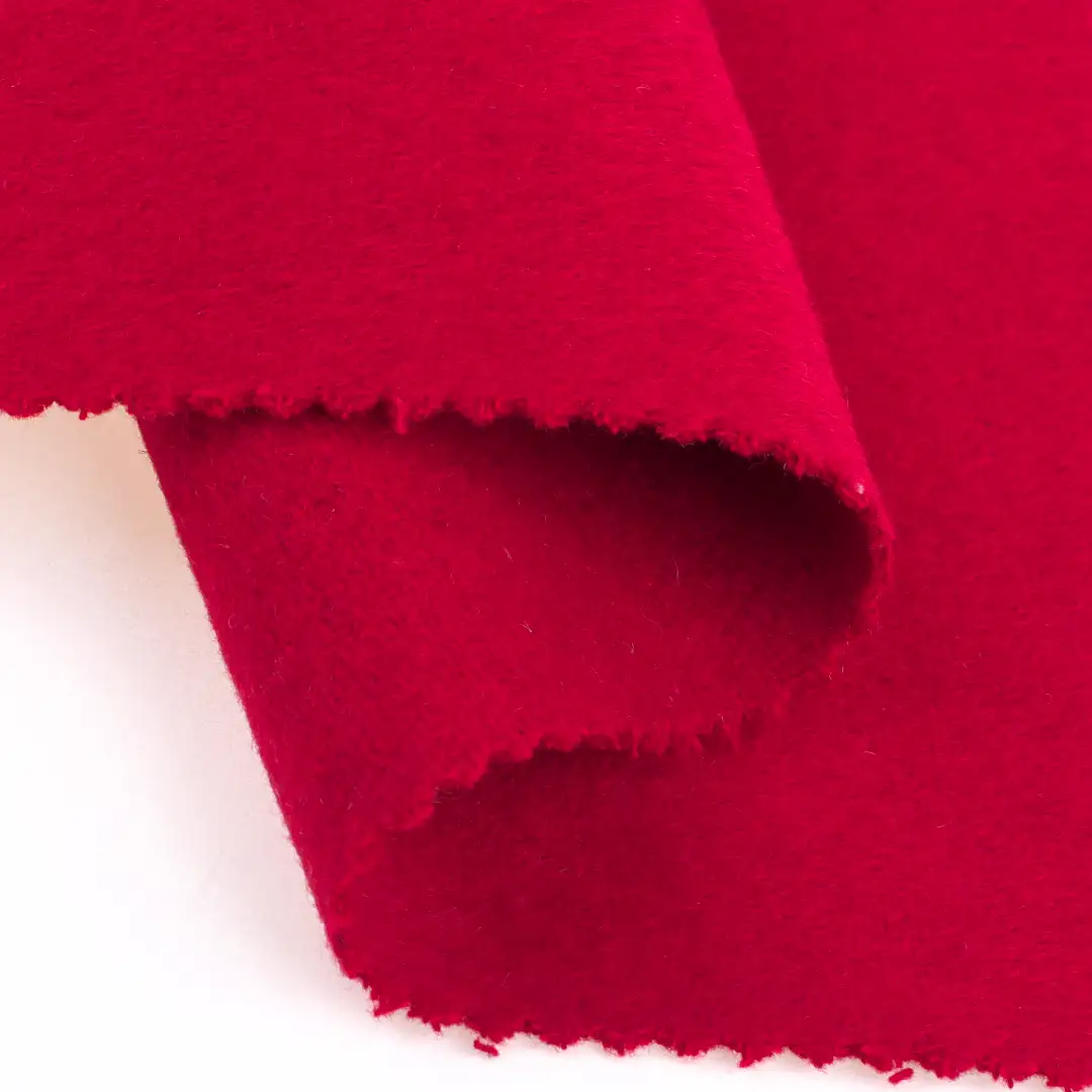 China Fabric for Pants,Overcoat,Skirt  Woolen Overcoat Woolen Wool Other Red color buy from China wholesaler bulk order at wholesale price free worldwide shipping Alibaba