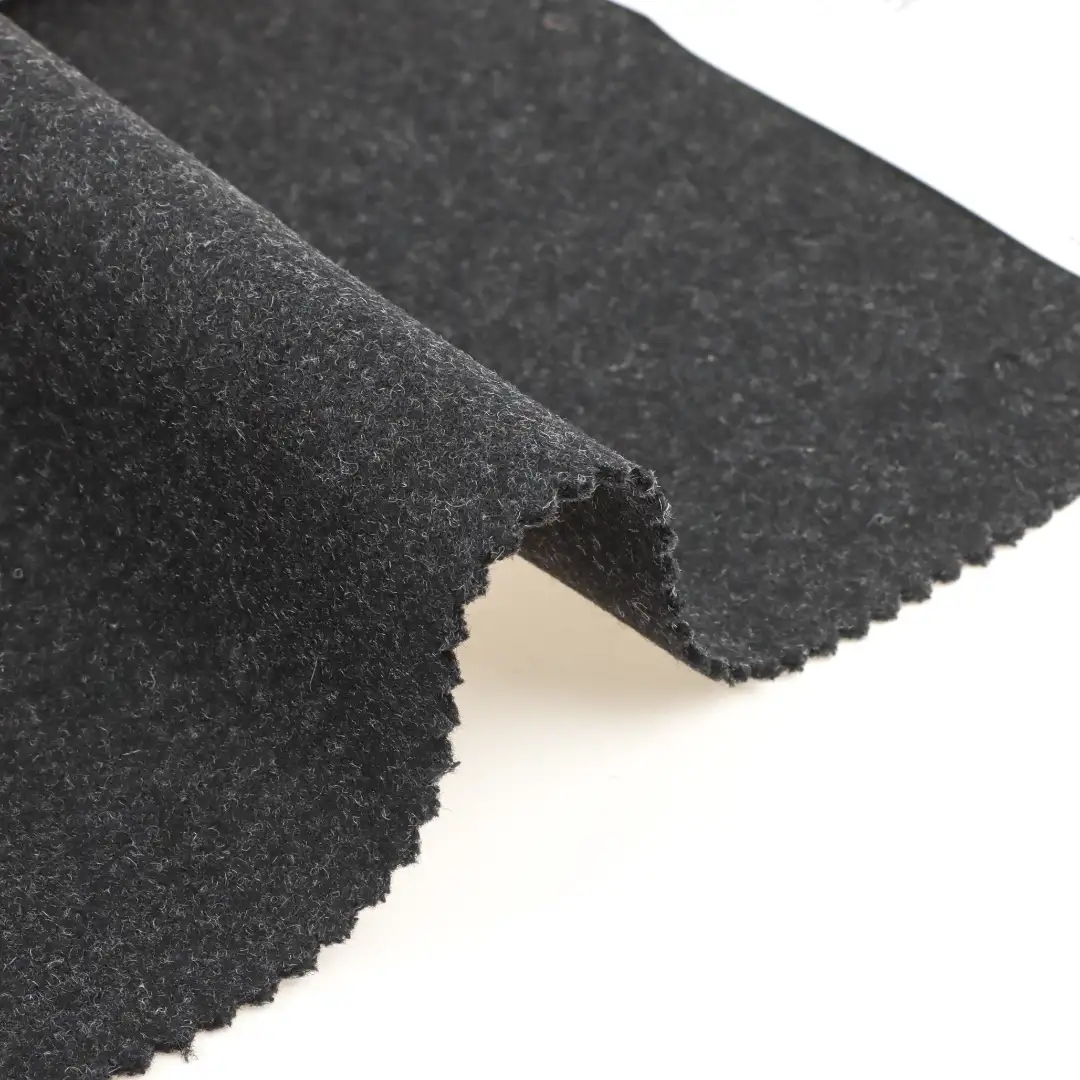 China Fabric for Pants,Jackets,Overcoat,Suit Melton Woolen Wool Polyester Nylon Charcoal color buy from China wholesaler bulk order at wholesale price free worldwide shipping Alibaba