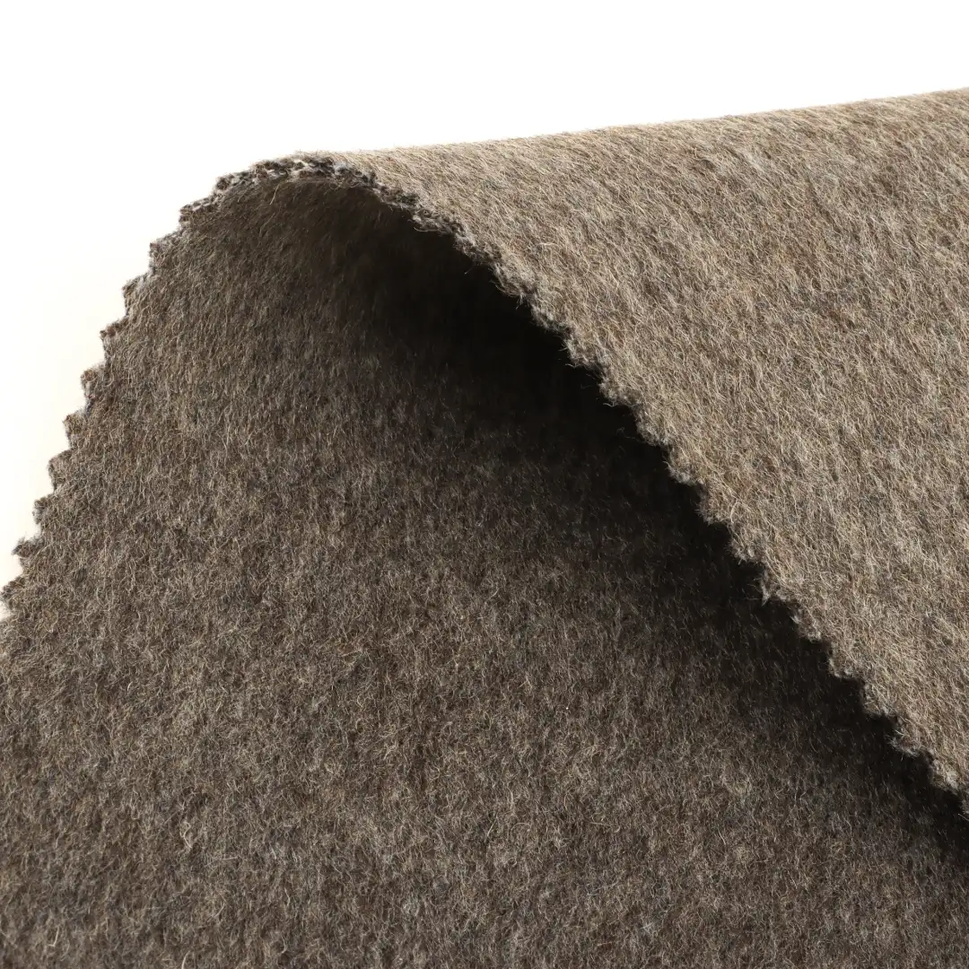 China Fabric for Pants,Overcoat,Suit,Skirt  Woolen Overcoat Woolen Wool Other Cashmere Grey color buy from China wholesaler bulk order at wholesale price free worldwide shipping Alibaba