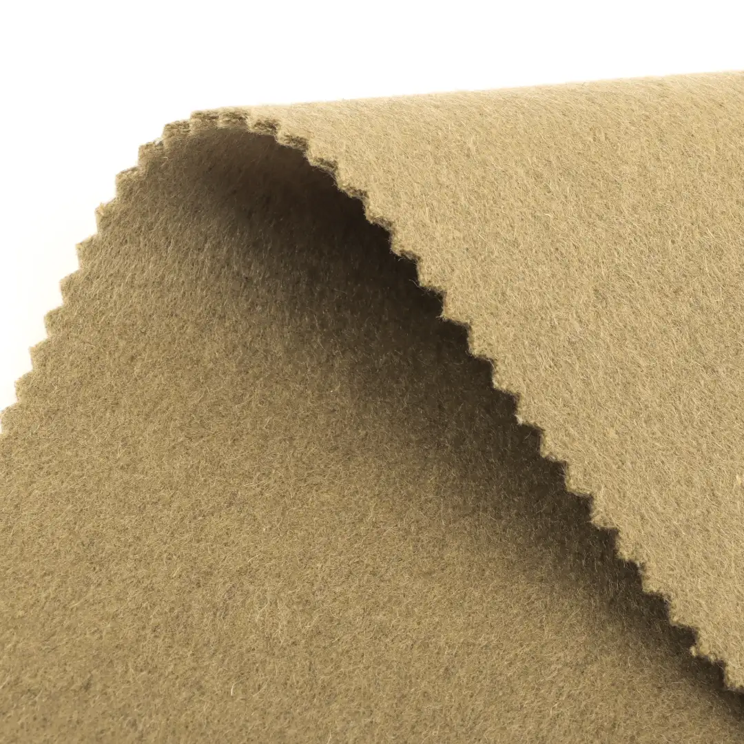 China Fabric for Overcoat,Suit,Skirt  Woolen Overcoat Woolen Wool Other Camel color buy from China wholesaler bulk order at wholesale price free worldwide shipping Alibaba