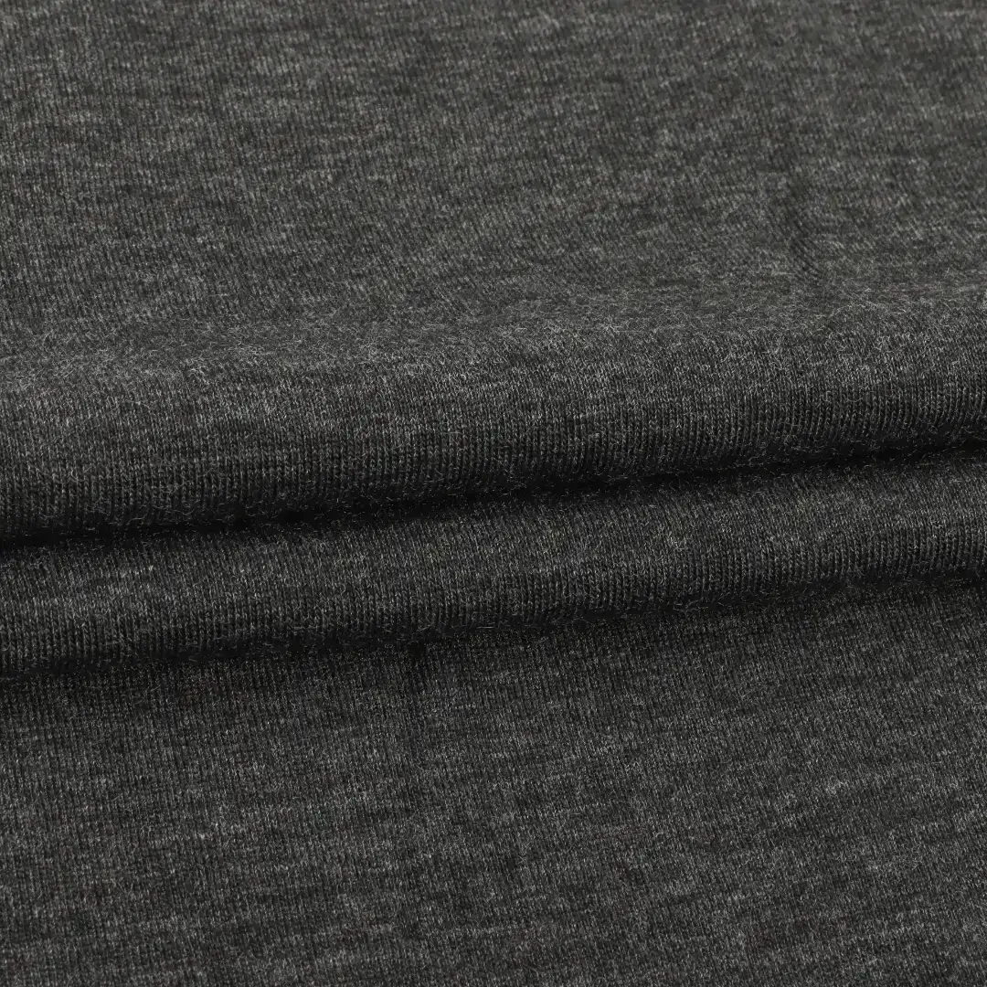 China Fabric for T-Shirt,Jogger,Hoodie Single Jersey Knit Fabric Polyester Rayon Grey color buy from China wholesaler bulk order at wholesale price free worldwide shipping Alibaba