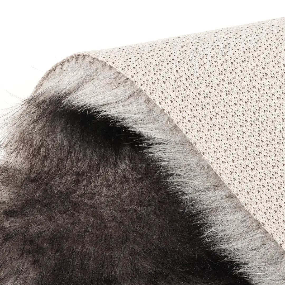 China Fabric for Overcoat,Knitted Jacket  Fake Fur Knit Fabric Polyester printing color buy from China wholesaler bulk order at wholesale price free worldwide shipping Alibaba