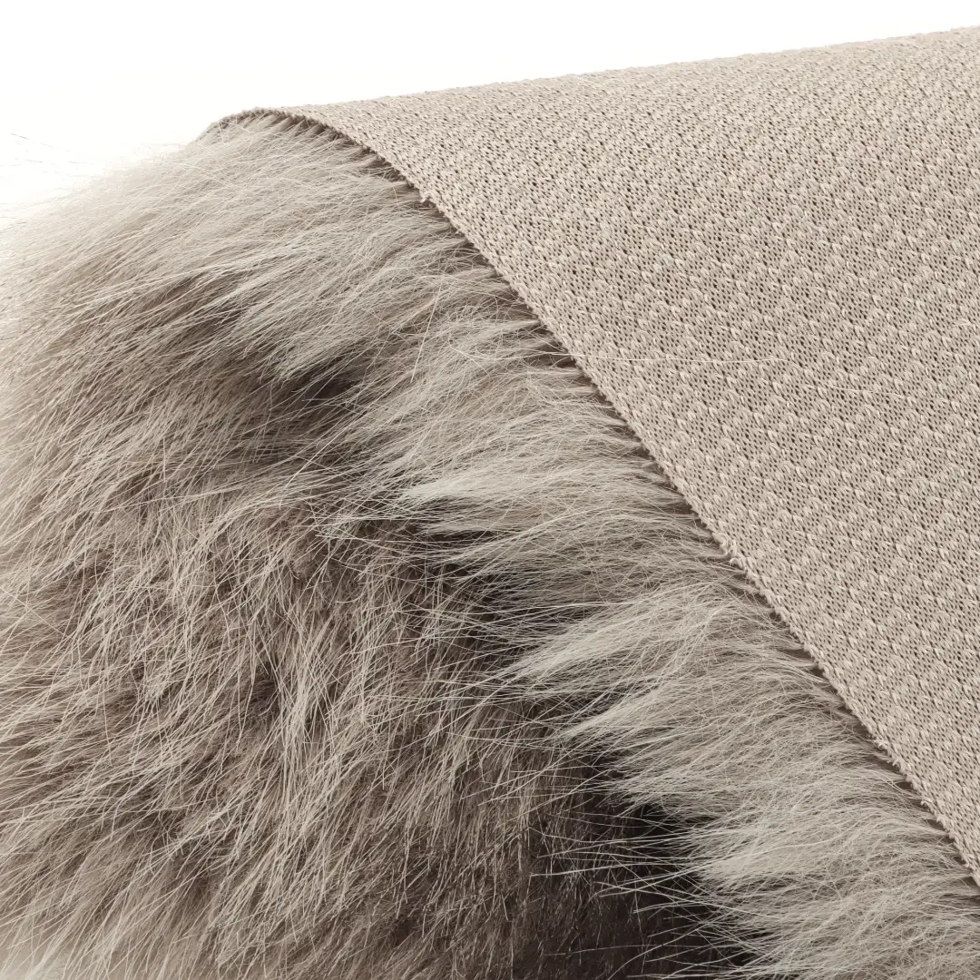 China Fabric for Overcoat,Knitted Jacket  Fake Fur Knit Fabric Polyester printing color buy from China wholesaler bulk order at wholesale price free worldwide shipping Alibaba