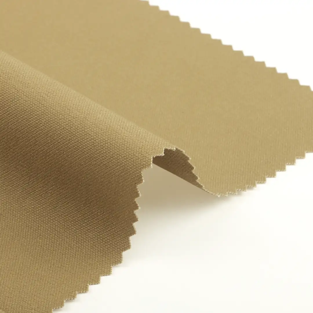 China Fabric for Pants,Jackets,Trench Coat,Bomber jacket Cotton Canvas Natural Woven Fabric Cotton khaki color buy from China wholesaler bulk order at wholesale price free worldwide shipping Alibaba