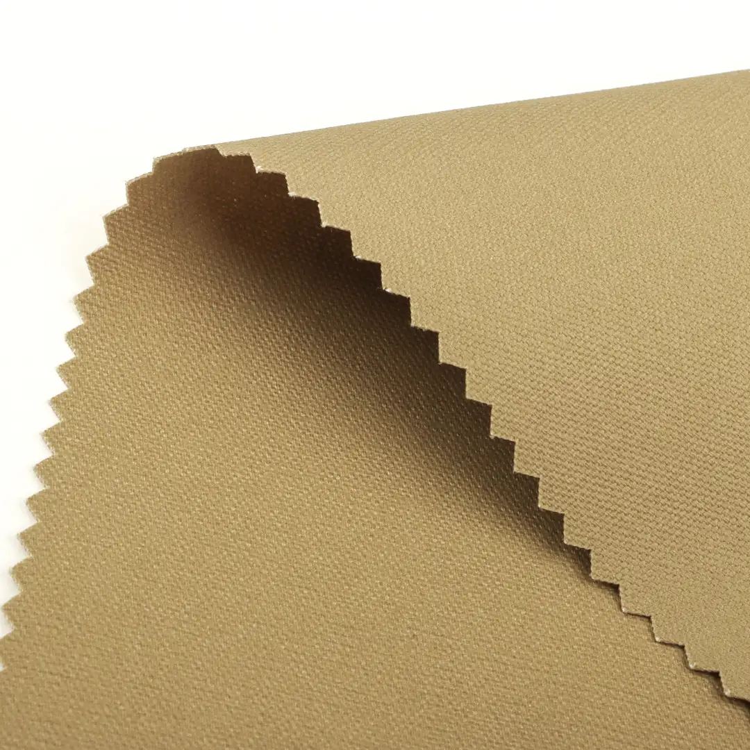 China Fabric for Pants,Jackets,Trench Coat,Bomber jacket Cotton Canvas Natural Woven Fabric Cotton khaki color buy from China wholesaler bulk order at wholesale price free worldwide shipping Alibaba