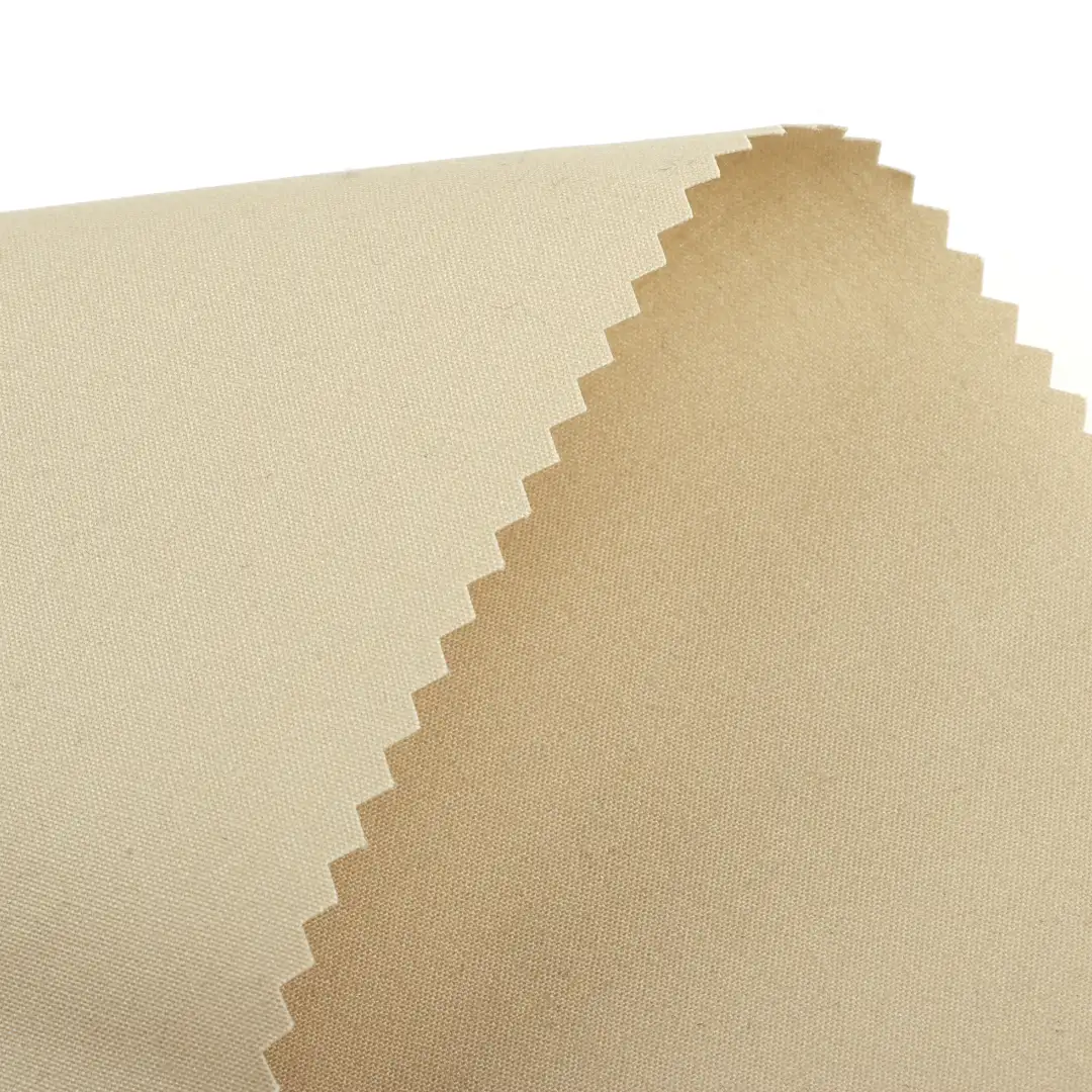 China Fabric for Jackets,Trench Coat Cotton Canvas Natural Woven Fabric Cotton khaki color buy from China wholesaler bulk order at wholesale price free worldwide shipping Alibaba