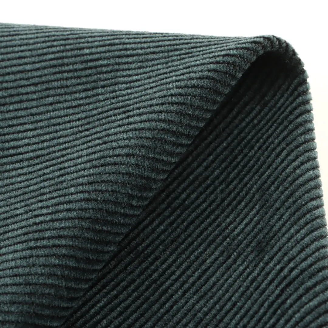China Fabric for Shirt,Pants,Jackets Cotton Corduroy Natural Woven Fabric Cotton dark green color buy from China wholesaler bulk order at wholesale price free worldwide shipping Alibaba