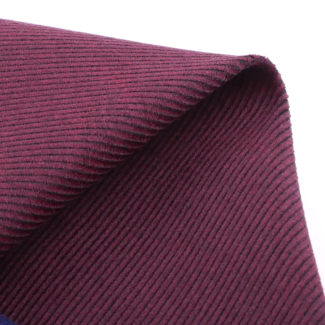 China Fabric for Shirt,Pants,Jackets Cotton Corduroy Natural Woven Fabric Cotton PURPLE color buy from China wholesaler bulk order at wholesale price free worldwide shipping Alibaba