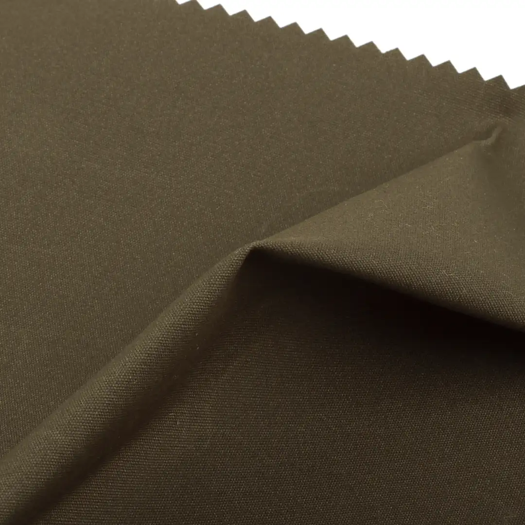 China Fabric for Jackets,Trench Coat Cotton Canvas Natural Woven Fabric Cotton brown color buy from China wholesaler bulk order at wholesale price free worldwide shipping Alibaba