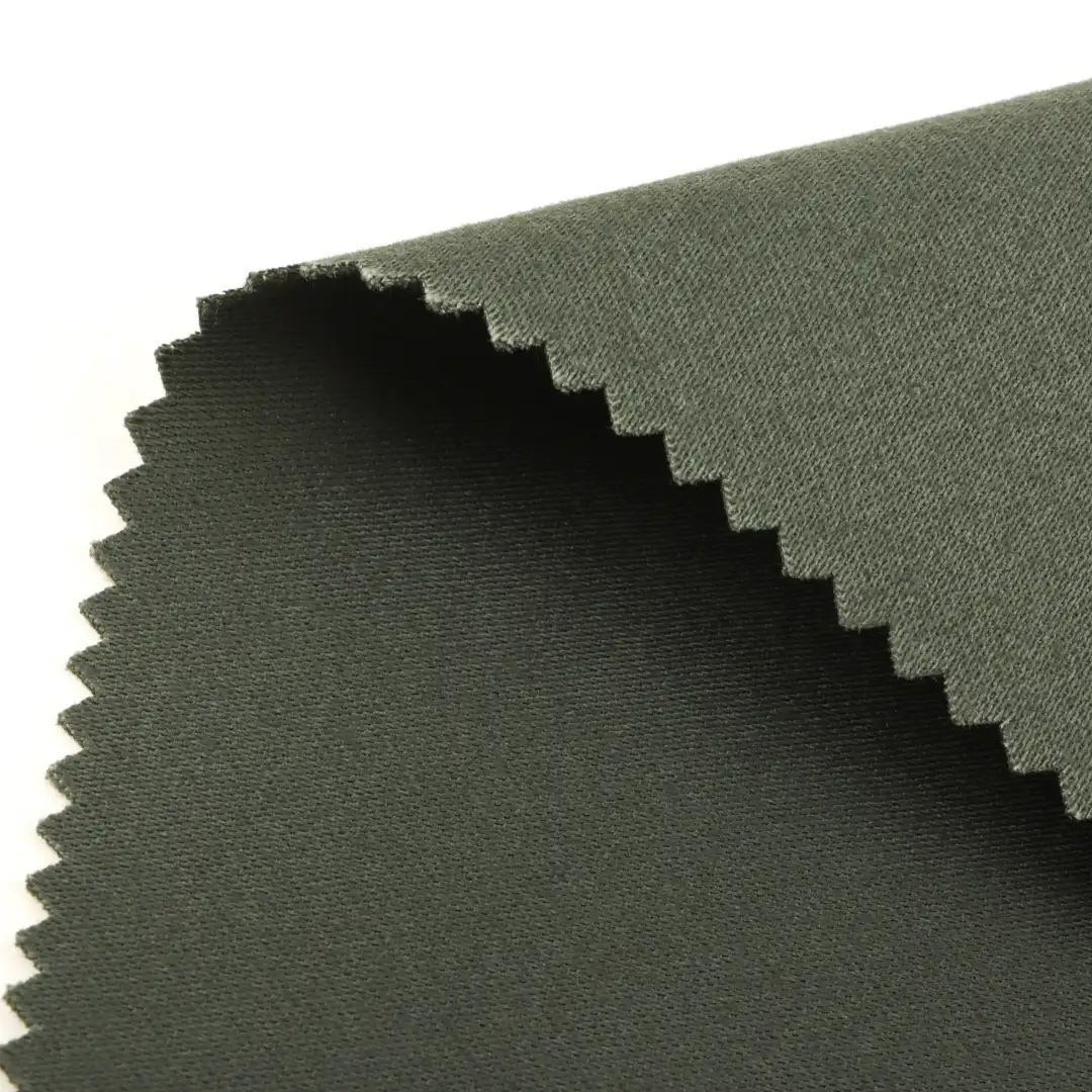 China Fabric for Pants,Jackets Cotton Satin Natural Woven Fabric Cotton green color buy from China wholesaler bulk order at wholesale price free worldwide shipping Alibaba