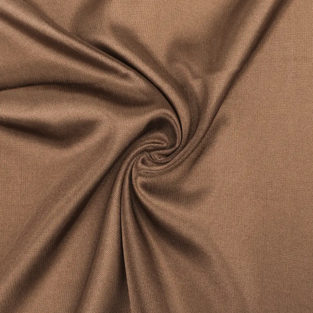 China Fabric for Polo Shirt,Crop Top,T-shirt ,Skirt ,Loungewear Interlock Knit Fabric Polyester Brown color buy from China wholesaler bulk order at wholesale price free worldwide shipping Alibaba