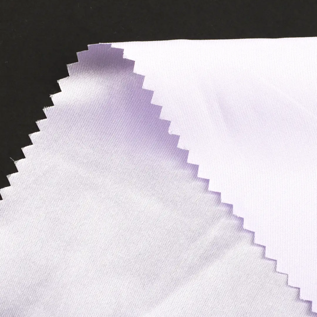 China Fabric for Pants,Skirt,Pajamas,Skirt  Polyester Satin Synthetic Woven Fabric Polyester Purple color buy from China wholesaler bulk order at wholesale price free worldwide shipping Alibaba
