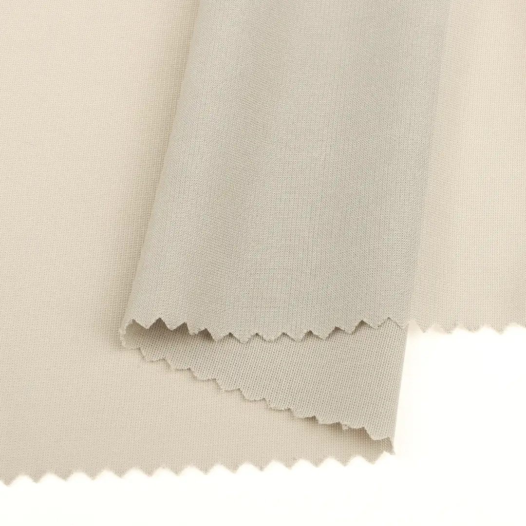China Fabric for T-Shirt,Polo Shirt,Swimsuits,Tracksuits Tricot Knit Fabric Polyester Grey color buy from China wholesaler bulk order at wholesale price free worldwide shipping Alibaba