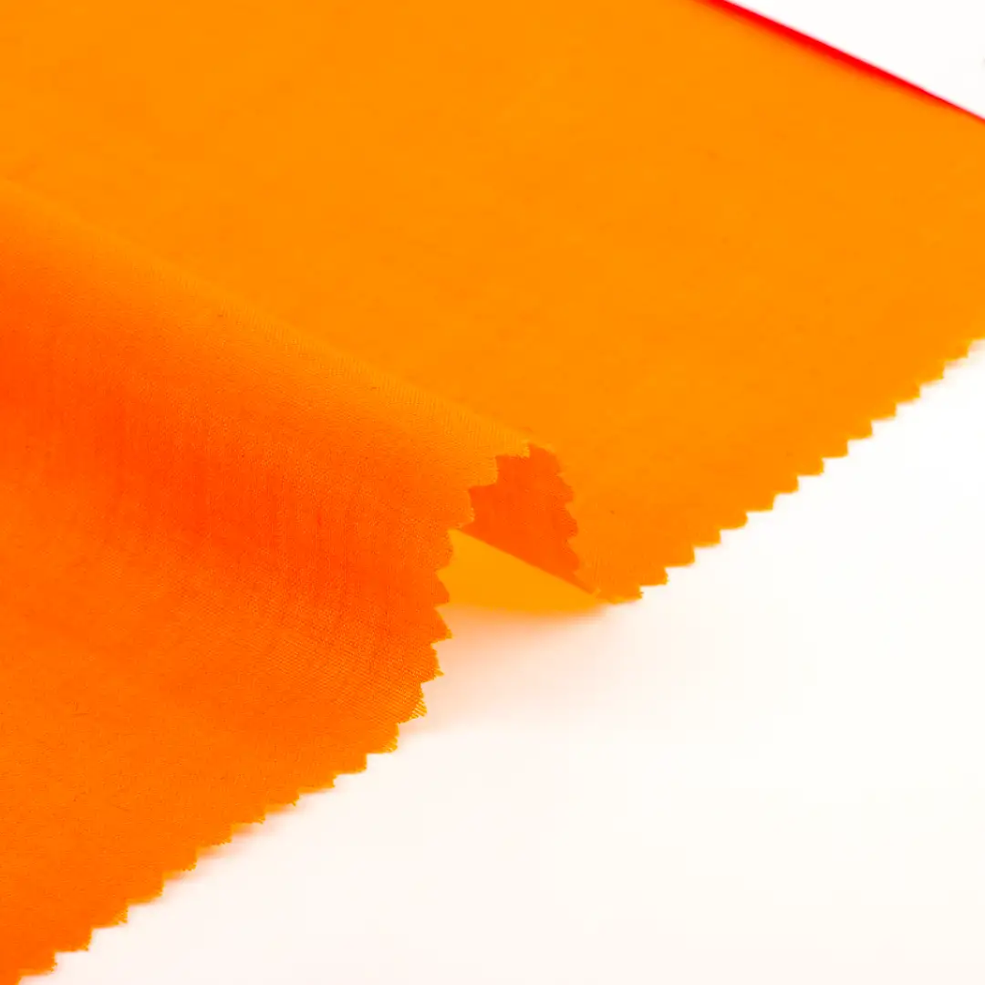 China Fabric for Skirt,Skirt ,Loungewear,Interlining Poplin Woven Blended Fabric Polyester Cotton orange color buy from China wholesaler bulk order at wholesale price free worldwide shipping Alibaba