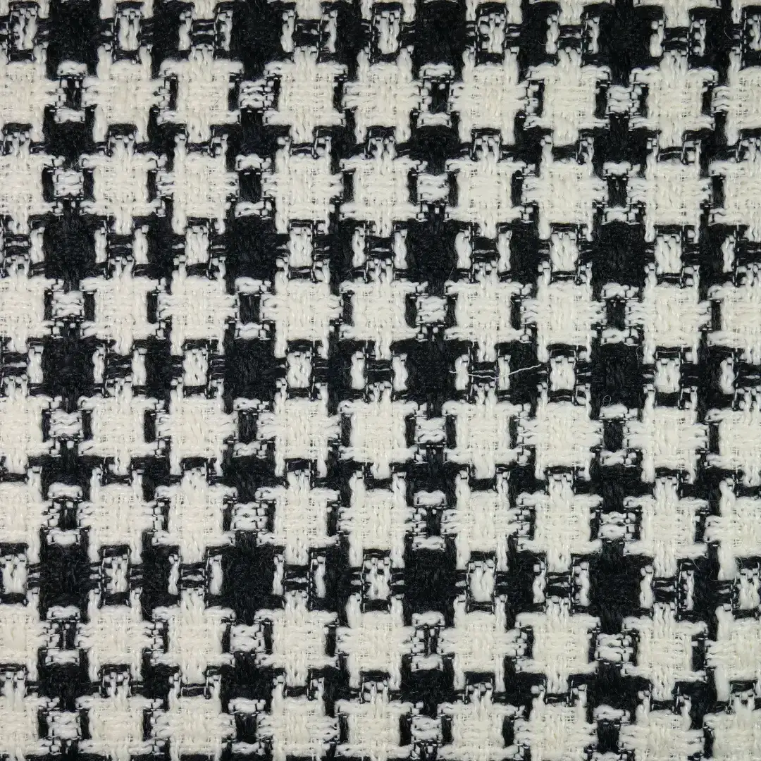 China Fabric for Suit,Skirt ,Fringe Jacket,Double-Breasted Coat Chanel-Style Fabric Woolen Polyester Black color buy from China wholesaler bulk order at wholesale price free worldwide shipping Alibaba