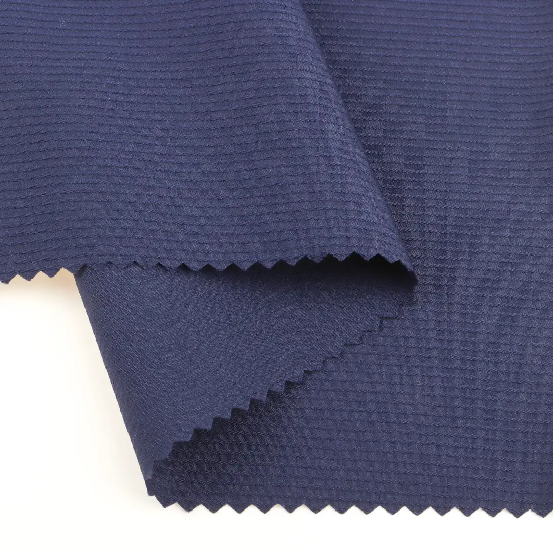 China Fabric for Pants,Jackets,Padded Jacket Four Stretch Nylon Woven Fabric Synthetic Woven Fabric Nylon Elastane navy color buy from China wholesaler bulk order at wholesale price free worldwide shipping Alibaba
