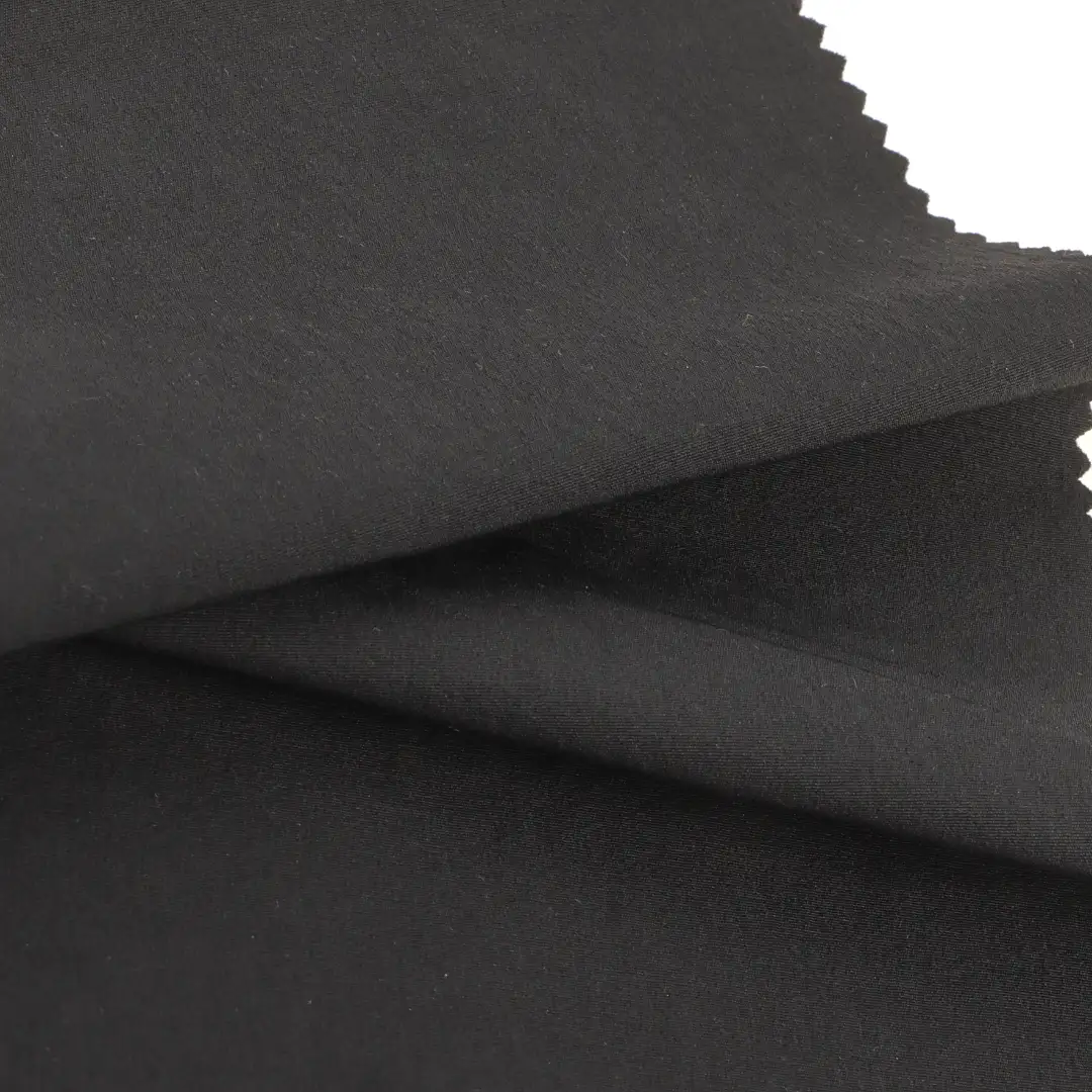 China Fabric for Pants,Jackets Four Stretch Nylon Woven Fabric Synthetic Woven Fabric Nylon Elastane BLACK color buy from China wholesaler bulk order at wholesale price free worldwide shipping Alibaba