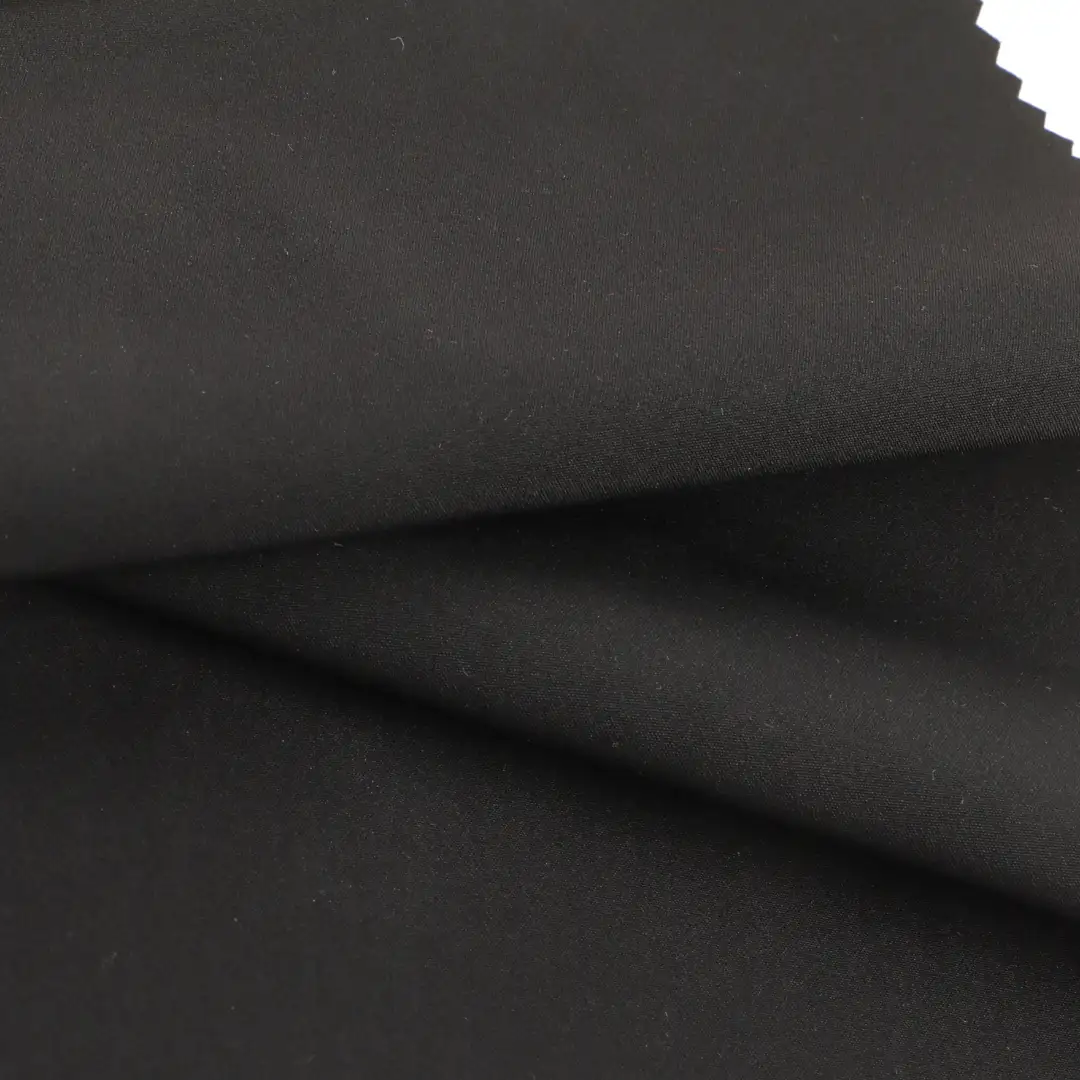 China Fabric for Pants,Jackets Four Stretch Nylon Woven Fabric Synthetic Woven Fabric Nylon Elastane BLACK color buy from China wholesaler bulk order at wholesale price free worldwide shipping Alibaba