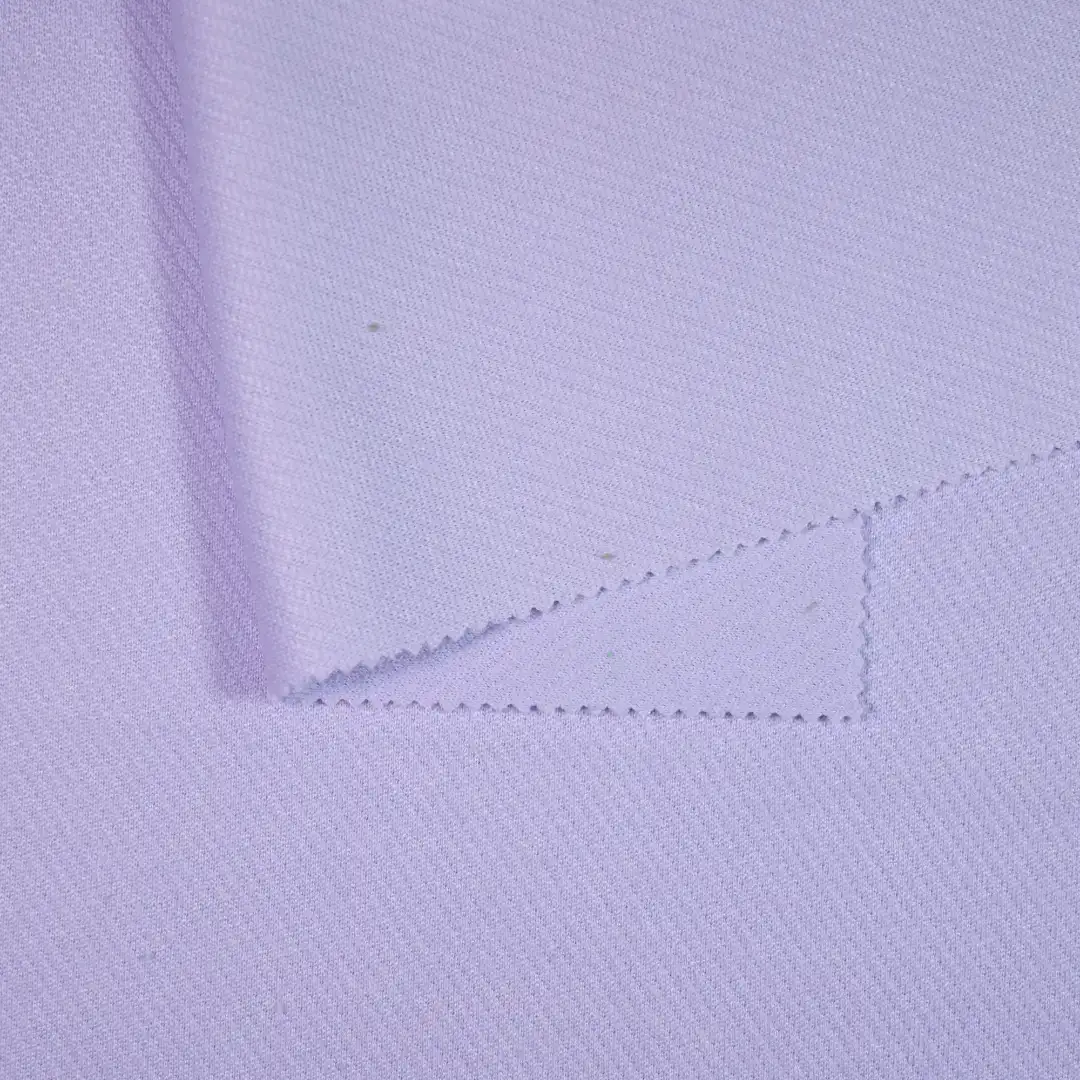 China Fabric for Polo Shirt,Hoodie,Hoodie  ,Dresses (Pullover)  Jacquard Knit Fabric Polyester purple color buy from China wholesaler bulk order at wholesale price free worldwide shipping Alibaba