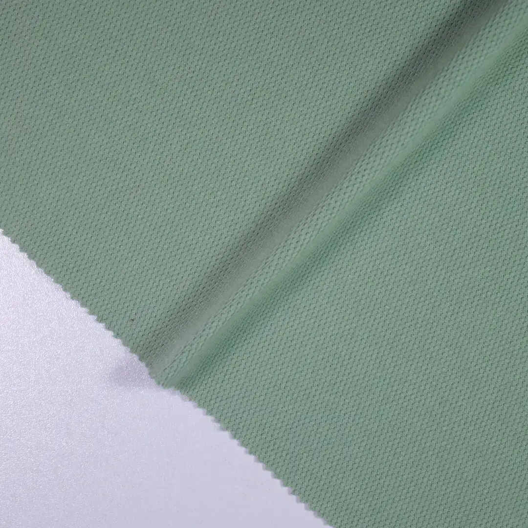 China Fabric for T-Shirt,Polo Shirt,Hoodie Jacquard Knit Fabric Polyester grey green color buy from China wholesaler bulk order at wholesale price free worldwide shipping Alibaba