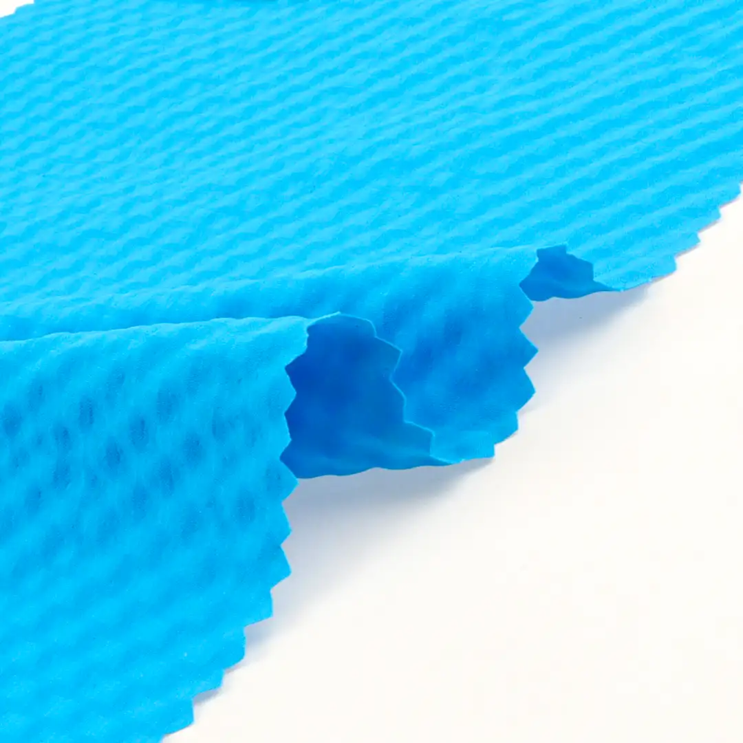 China Fabric for Jackets,Padded Jacket Polyester Seersucker Synthetic Woven Fabric Polyester blue color buy from China wholesaler bulk order at wholesale price free worldwide shipping Alibaba