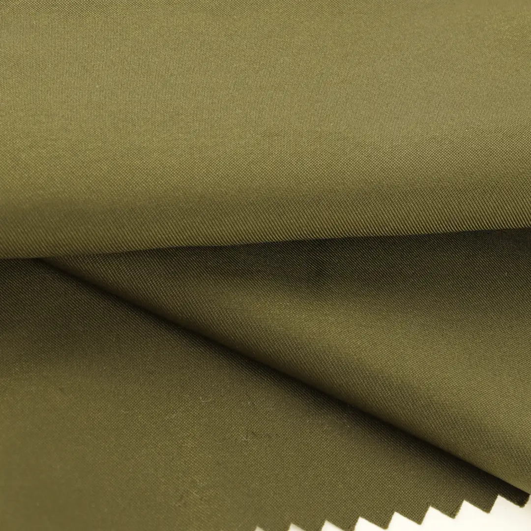 China Fabric for Skirt,Trench Coat,Tracksuits Twill Synthetic Woven Fabric Nylon Olive Darkorchid color buy from China wholesaler bulk order at wholesale price free worldwide shipping Alibaba