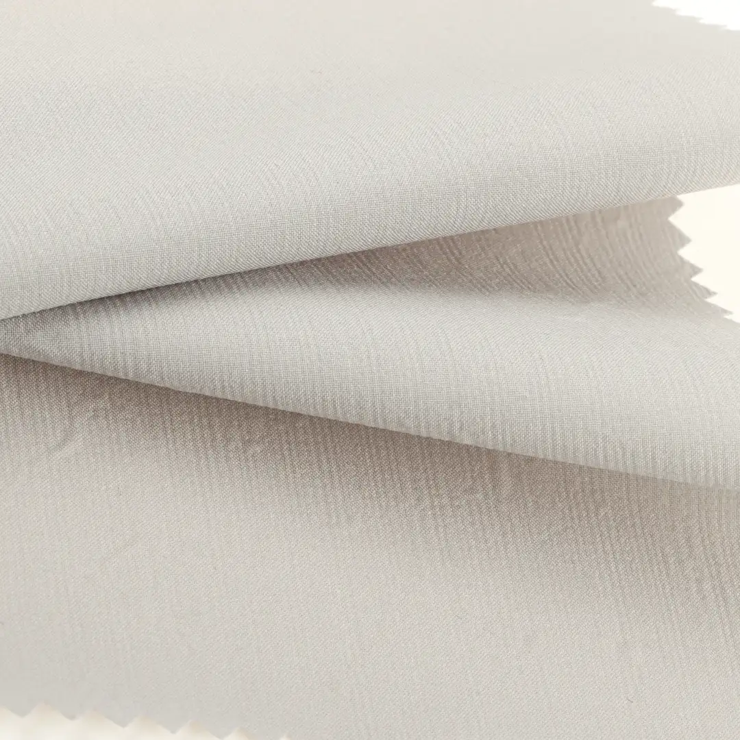 China Fabric for Jackets,Hoodie,Trench Coat,Tracksuits Polyester Pongee Synthetic Woven Fabric Polyester Grey color buy from China wholesaler bulk order at wholesale price free worldwide shipping Alibaba
