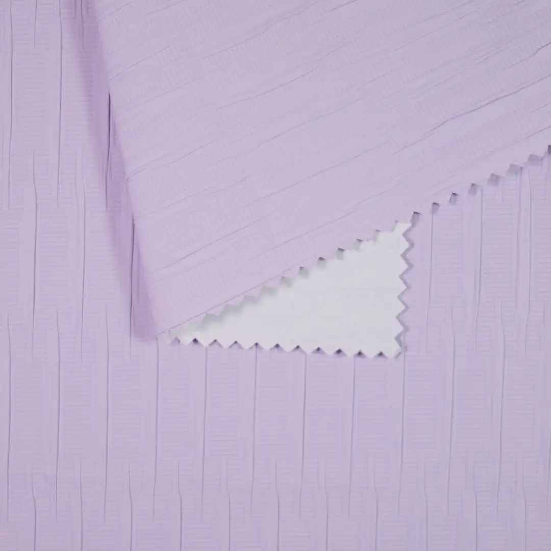 China Fabric for T-Shirt Composite fabric Synthetic Woven Fabric Polyester purple color buy from China wholesaler bulk order at wholesale price free worldwide shipping Alibaba