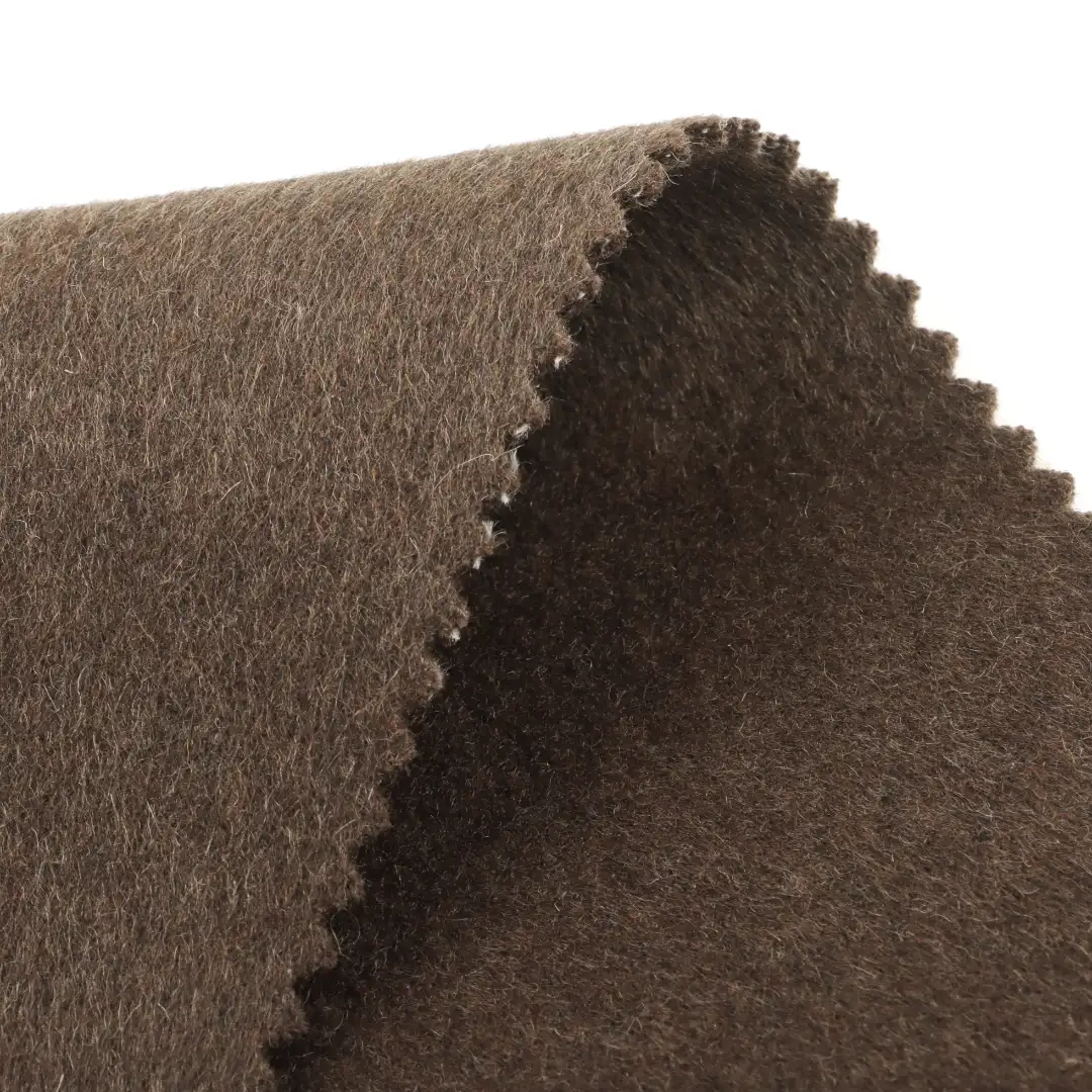 China Fabric for Skirt,Overcoat Woolen Overcoat Woolen Wool Other Brown color buy from China wholesaler bulk order at wholesale price free worldwide shipping Alibaba