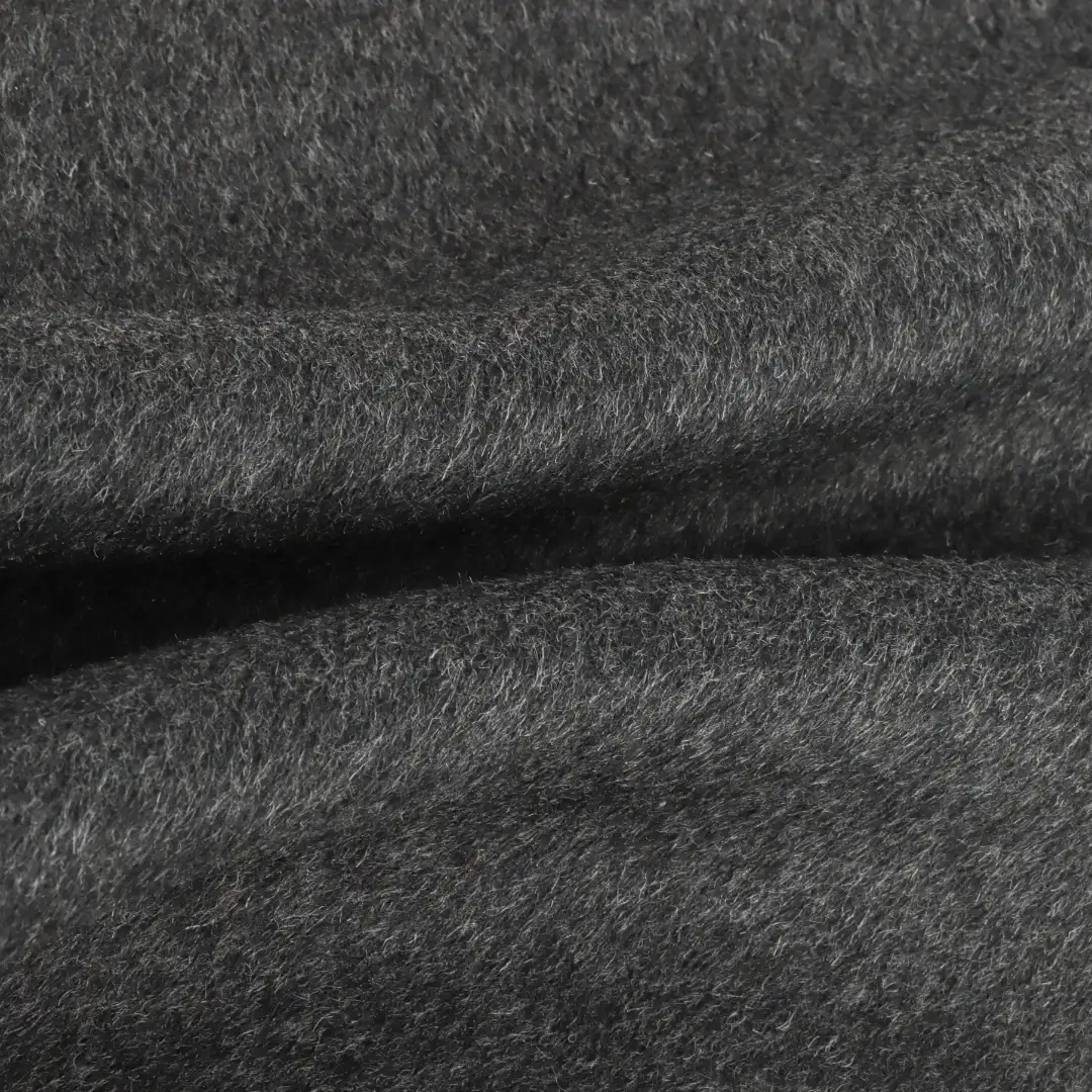 China Fabric for Skirt,Overcoat Woolen Overcoat Woolen Wool Polyester Other Charcoal color buy from China wholesaler bulk order at wholesale price free worldwide shipping Alibaba