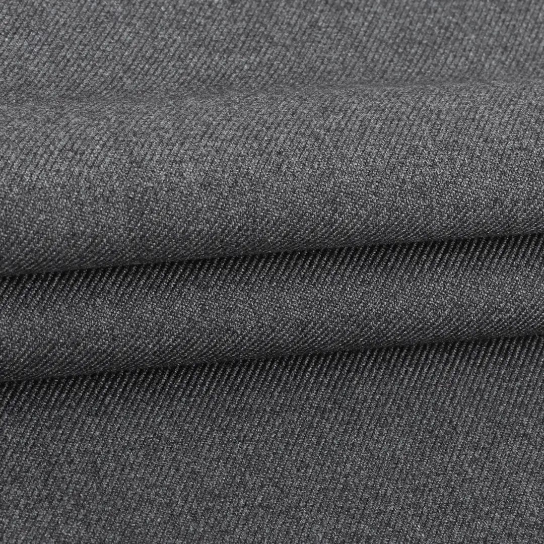 China Fabric for Pants,Suit Trouser,Skirt,Shorts,Trench Coat,Overcoat,Waist coat Twill Woven Blended Fabric Polyester Rayon Spandex Grey color buy from China wholesaler bulk order at wholesale price free worldwide shipping Alibaba