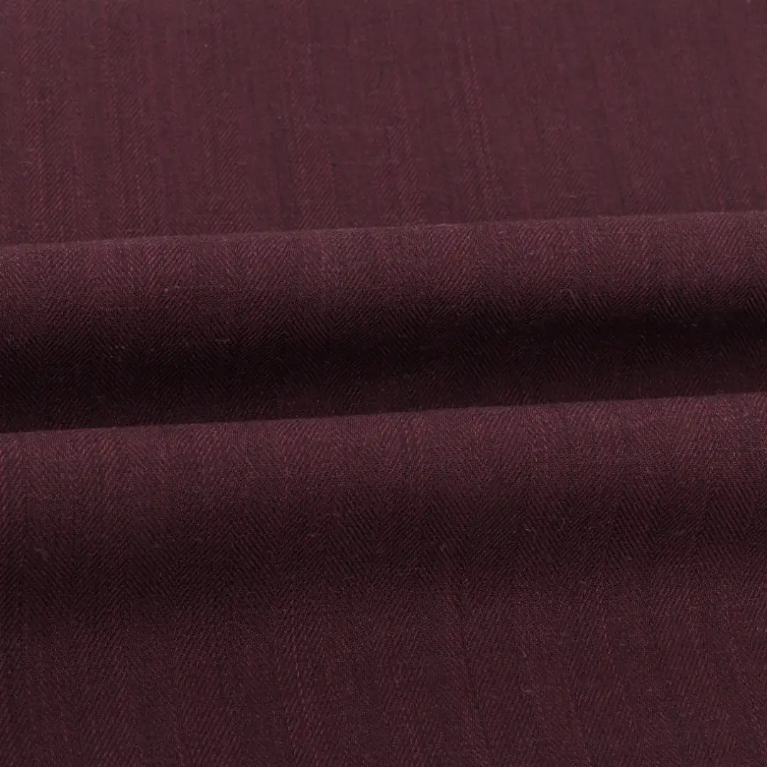 China Fabric for Pants,Suit Trouser,Blazer,Skirt,Trench Coat,Suit,Men's Pants (Sweater),Women's Pants (Sweater) Twill Woven Blended Fabric Polyester Rayon Linen Red color buy from China wholesaler bulk order at wholesale price free worldwide shipping Alibaba