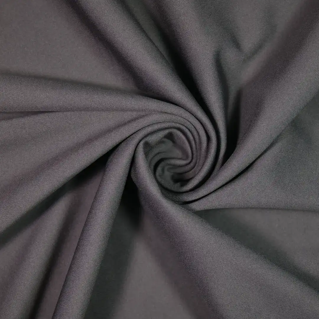 China Fabric for T-Shirt,Skirt,Sleeveless Sundress Interlock Knit Fabric Polyester Spandex grey color buy from China wholesaler bulk order at wholesale price free worldwide shipping Alibaba