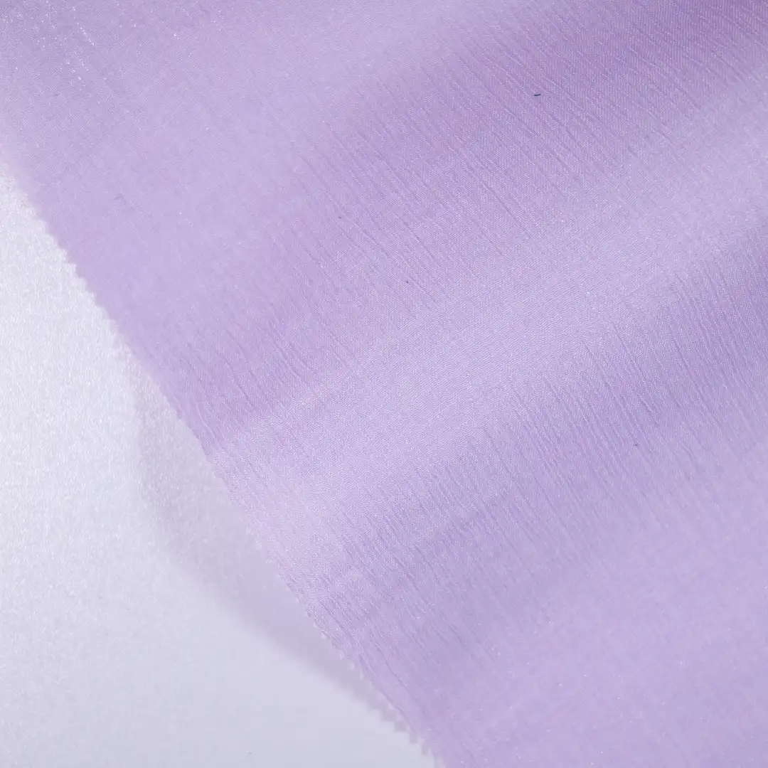 China Fabric for Shirt,Blouse,Crop Top,Skirt Polyester Crinkle Fabric Synthetic Woven Fabric Polyester Rayon purple color buy from China wholesaler bulk order at wholesale price free worldwide shipping Alibaba