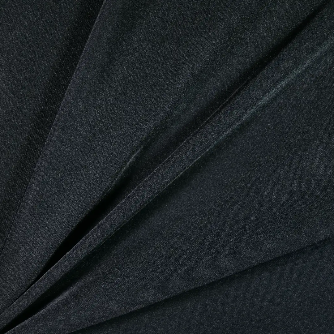 China Fabric for Shirt,Blouse,Skirt Bengaline Synthetic Woven Fabric Polyester BLACK color buy from China wholesaler bulk order at wholesale price free worldwide shipping Alibaba