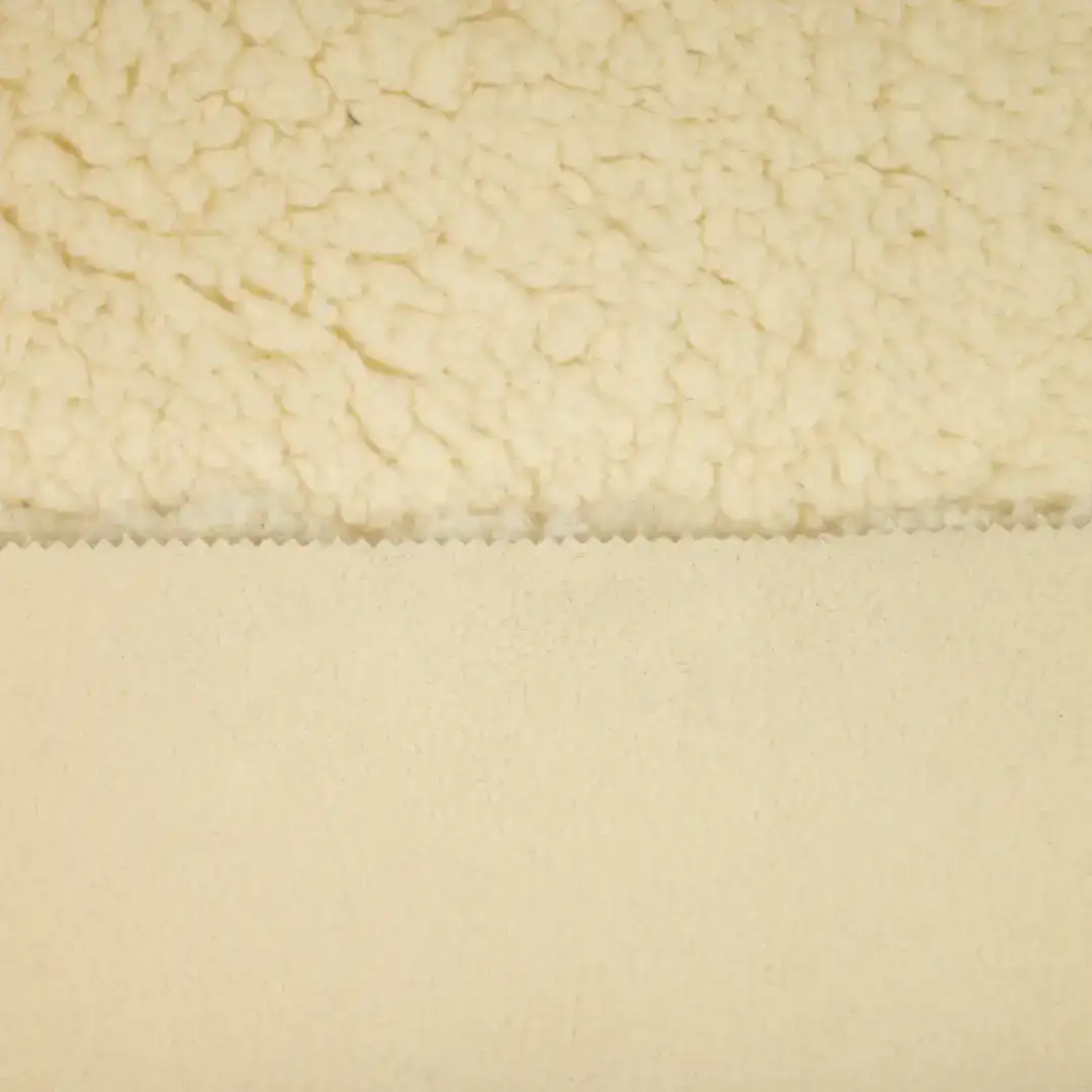China Fabric for Jackets,Hoodie,Overcoat Bonded fabric Bonded fabric Polyester rice color buy from China wholesaler bulk order at wholesale price free worldwide shipping Alibaba