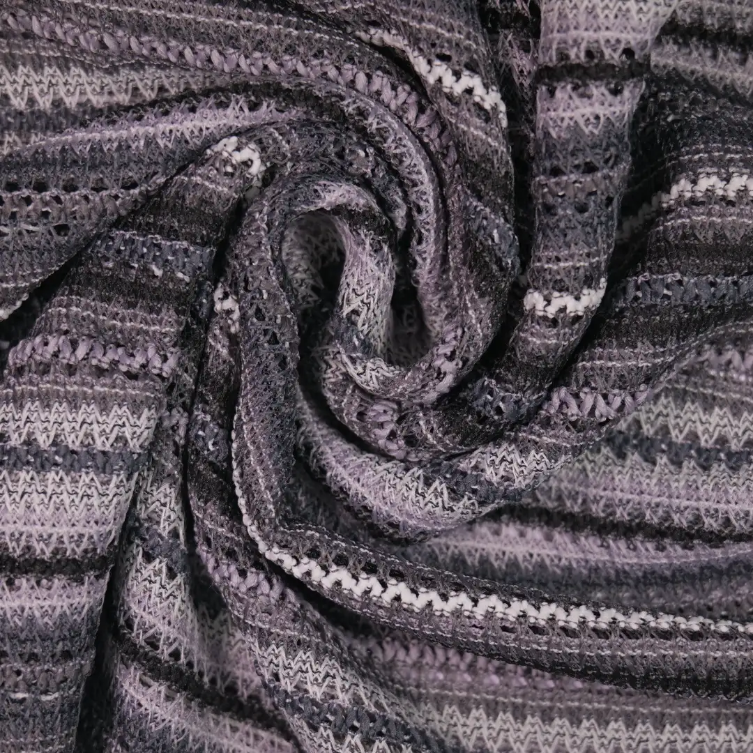 China Fabric for Shirt,Tank Top,Crop Top,Skirt Mesh Knit Fabric Polyester Cotton DARK GREY color buy from China wholesaler bulk order at wholesale price free worldwide shipping Alibaba