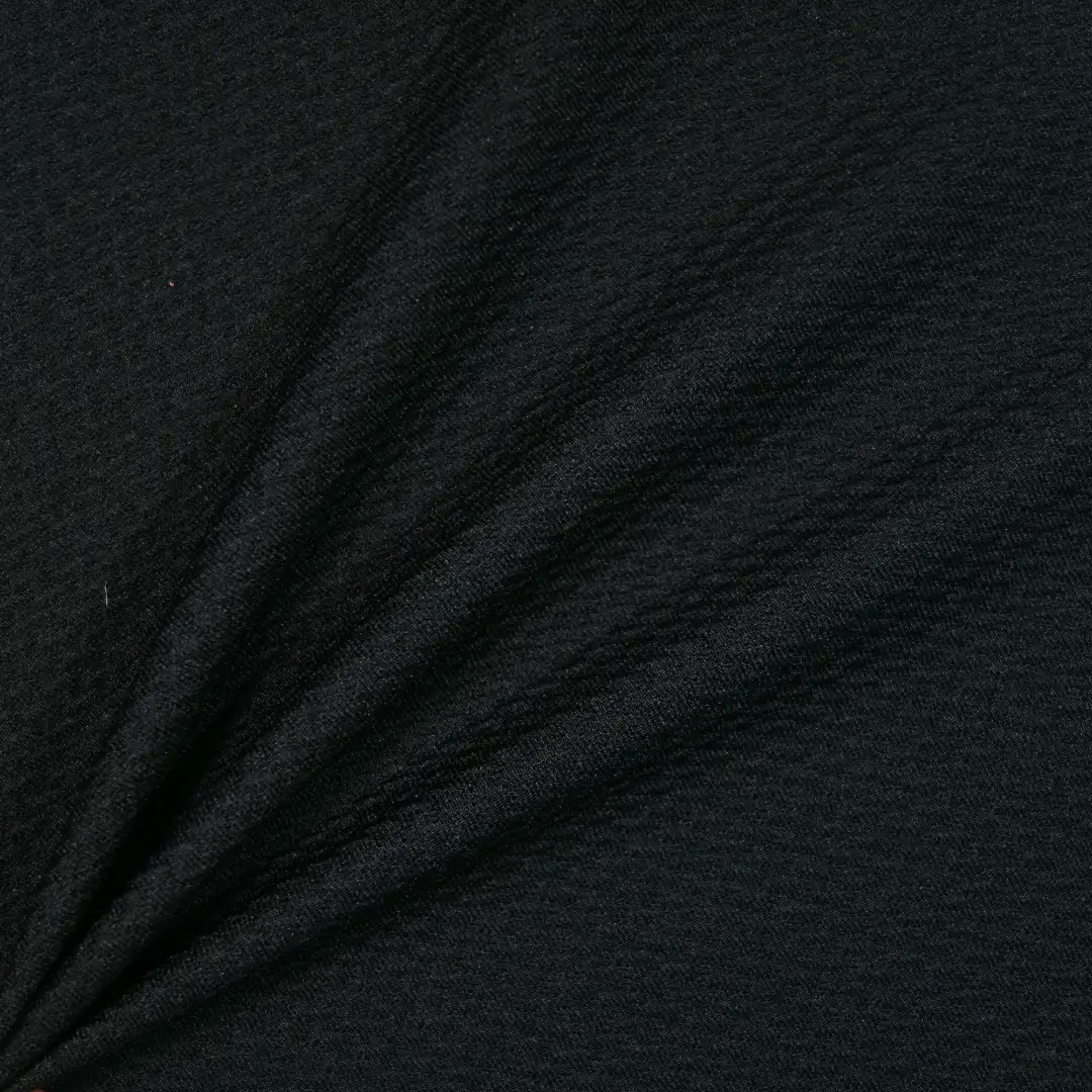 China Fabric for Shirt,Pants,Jackets,Skirt Jacquard Knit Fabric Polyester Spandex black color buy from China wholesaler bulk order at wholesale price free worldwide shipping Alibaba